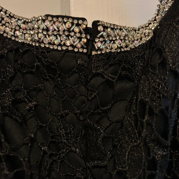 Royal Queen Collection‎ Lace Dress Rhinestone Trim Formal Gown Size  88 - Picture 8 of 9